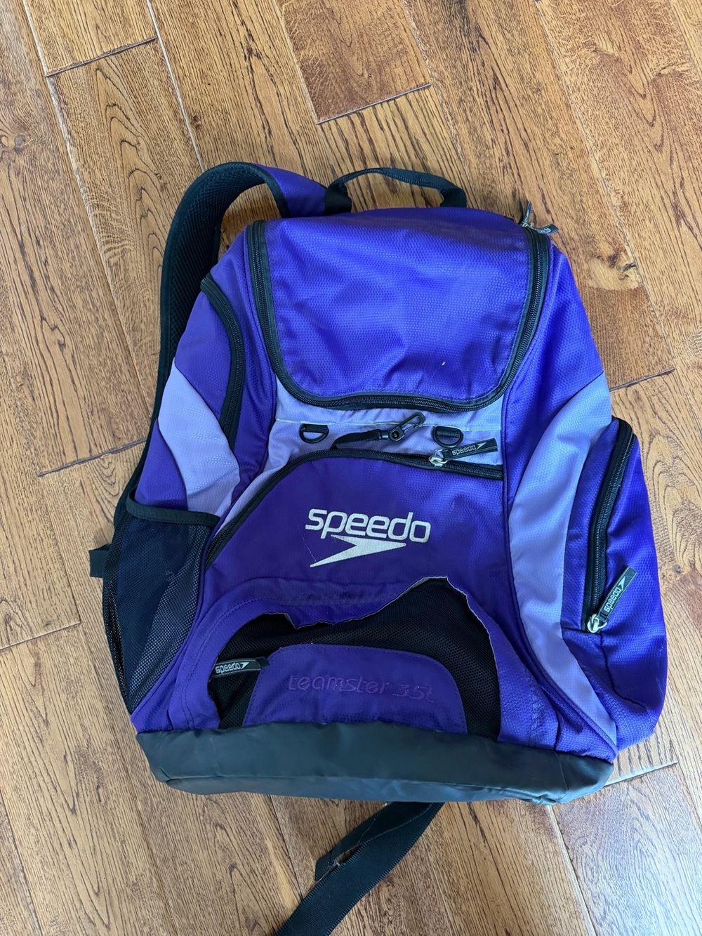 Speed-O Purple Teamster 35L Backpack Smoke pet free home